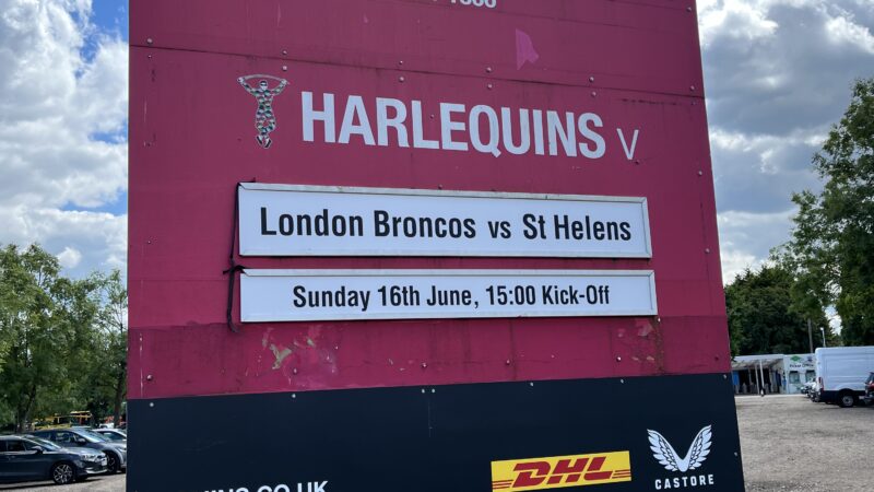 Maybe it’s time London Broncos stayed on the road