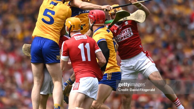 How did hurling become more popular than rugby league?