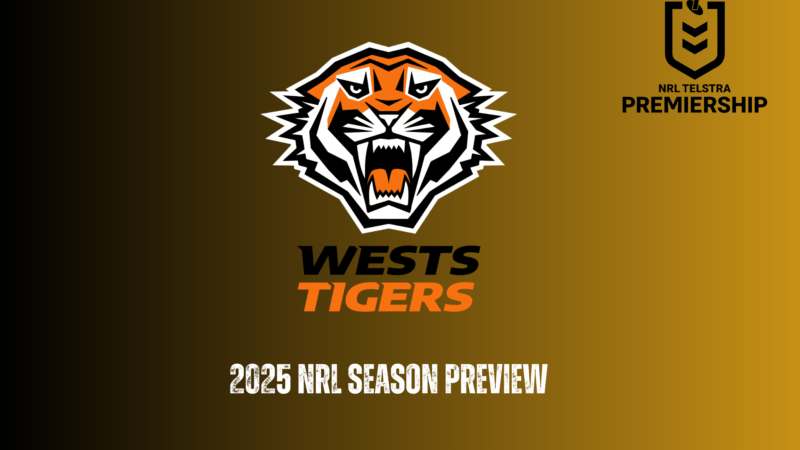 Wests Tigers 2025 NRL season preview