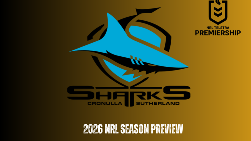 Cronulla Sharks 2026 season preview