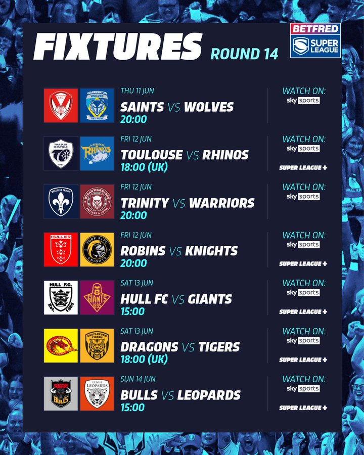 Super League 2026 – Round 14 preview, predictions and tips