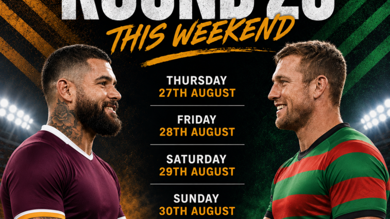 NRL 2026 – Round 26 preview, predictions and tips